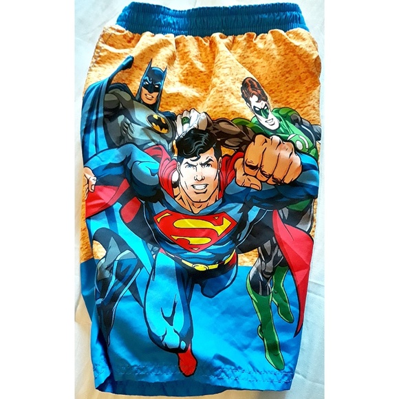 Justice League Swim Shorts - Picture 2 of 3